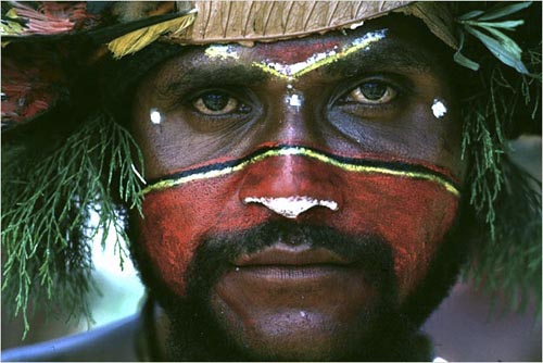 Man of Nondugl, Papua New Guinea. copyright Michael McCoy