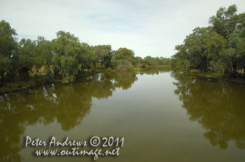 The Bogan River, Nyngan, NSW Australia.  Photo copyright Peter Andrews, Outimage Australia.