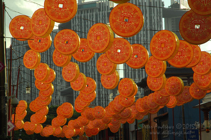 Walking from Circular Road to Chinatown in Singapore as the city prepares for the Lunar New Year.