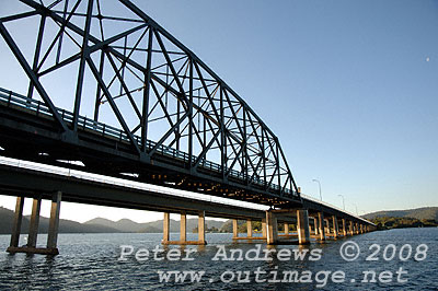 The Pacific Highway Bridge over the Hawkesbury River.