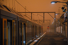 Thirroul Railway Station at 625am.