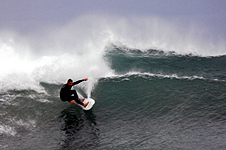 Surfin the back of an East Coast Low at Coledale. click here to access the index.