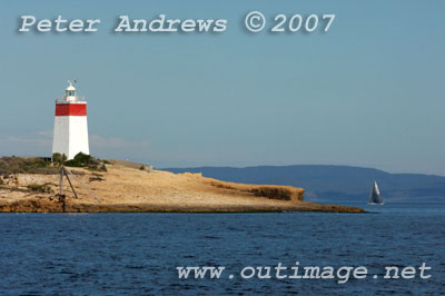 The Iron Pot Lighthouse, the oldest working lighthouse in Australia and Rosebud.