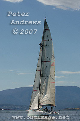 With Justin Clougher still aloft, the sails on Rosebud start bending towards a more pleasing shape.
