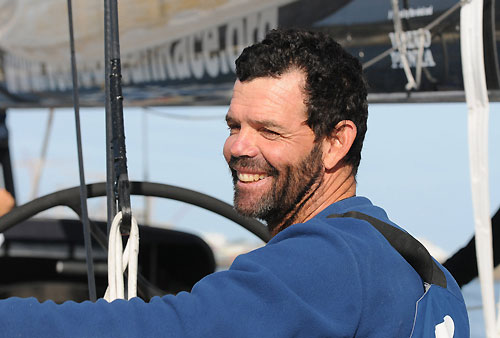 Skipper of Ericsson 4, Torben Grael. Photo copyright Dave Kneale / Volvo Ocean Race.
