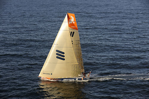 Ericsson 4 wins leg one of the Volvo Ocean Race into Cape Town. Photo copyright Rick Tomlinson / Volvo Ocean Race.
