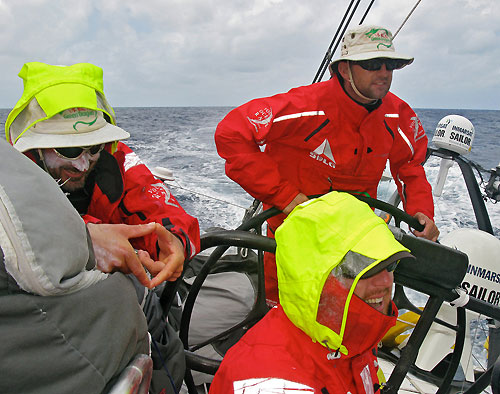 Green Dragon making the most of the strong wind, on leg 6 of the Volvo Ocean Race, from Rio de Janeiro to Boston. Photo copyright Guo Chuan / Green Dragon Racing / Volvo Ocean Race.