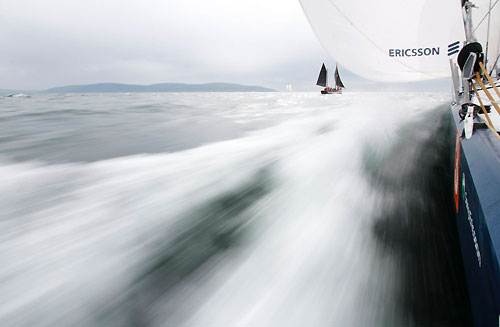 Onboard Ericsson 3, on leg 8 of the Volvo Ocean Race, from Galway to Marstrand. Photo copyright Gustav Morin / Ericsson 3 / Volvo Ocean Race.