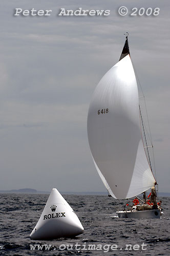 Tony Walls' Sydney 38 Acuity during day 2 of the Rolex Trophy One Design Series. Photo copyright Peter Andrews.
