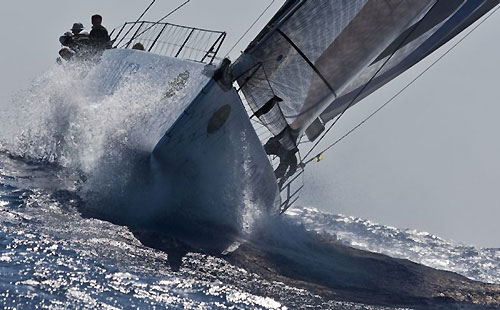 Udo Schütz’s Container (GER), during the Maxi Yacht Rolex Cup 2009. Photo copyright Rolex - Carlo Borlenghi.