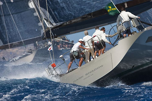 Andre Auberton's Wally 100 Dark Shadow, during the Maxi Yacht Rolex Cup 2009. Photo copyright Rolex - Carlo Borlenghi.