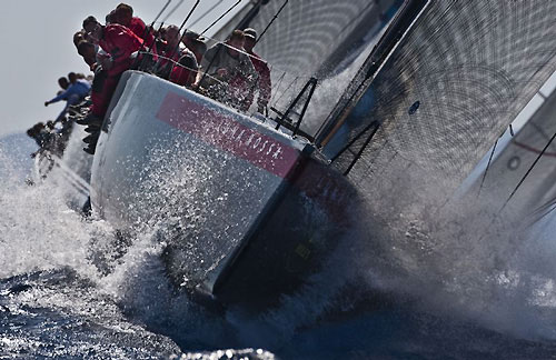 Maestrale Holding's STP 65 Luna Rossa (ITA), during the Maxi Yacht Rolex Cup 2009. Photo copyright Rolex - Carlo Borlenghi.