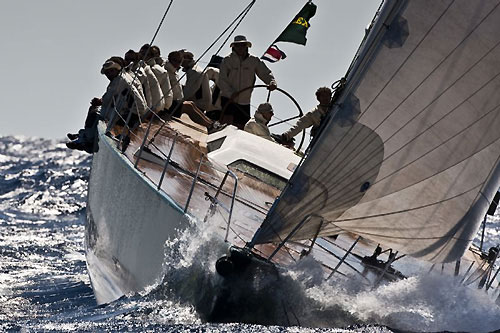 Charles de Bourbon's Wally 77 Genie, during the Maxi Yacht Rolex Cup 2009. Photo copyright Rolex - Carlo Borlenghi.