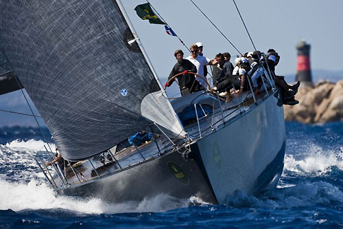 Jean-Charles Decaud’s J One (FRA), during the Maxi Yacht Rolex Cup 2009.Photo copyright Rolex - Carlo Borlenghi.