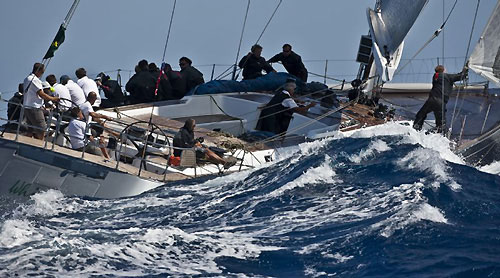 Michael Cotter's Southern Wind Whisper (IRL), winner of the Mini Maxi Racing and Cruising division, in the Maxi Yacht Rolex Cup 2009. Photo copyright Rolex - Carlo Borlenghi.
