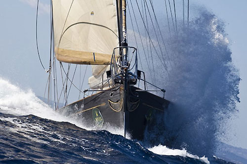Rockport's Hetairos (CAY), during the Maxi Yacht Rolex Cup 2009. Photo copyright Rolex - Carlo Borlenghi.