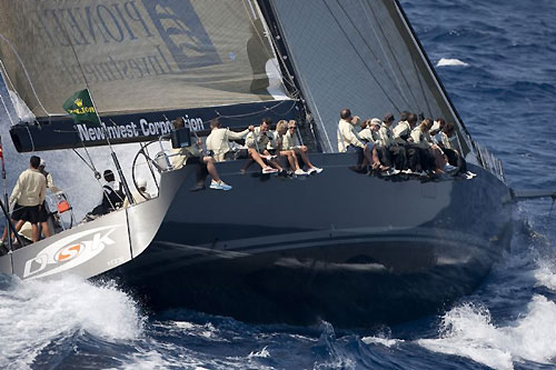 Danilo Salsi's Swan 90 DSK Pioneer Investments, during the Maxi Yacht Rolex Cup 2009. Photo copyright Rolex - Carlo Borlenghi.