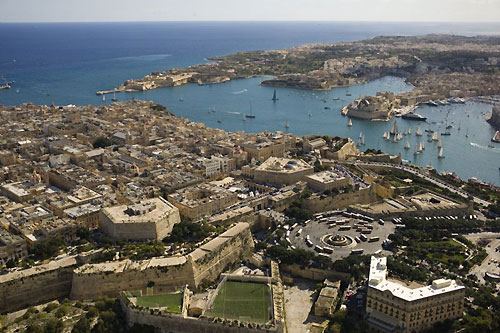 View of Valletta during the 30th Rolex Middle Sea Race start, Rolex Middle Sea Race 2009. Photo copyright Rolex / Kurt Arrigo.