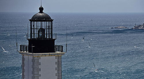 Giraglia Rock Lighthouse. Photo copyright Rolex and Kurt Arrigo.