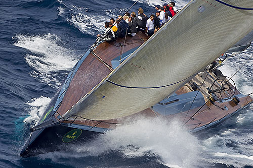 Irvine Laidlaw's Wally 82 Highland Fling, during the Maxi Yacht Rolex Cup 2010. Photo copyright Rolex and Carlo Borlenghi.