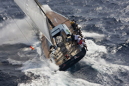 Irvine Laidlaw's Highland Fling (MON), during the Maxi Yacht Rolex Cup 2010. Photo copyright Rolex and Carlo Borlenghi.
