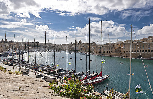 Ambiance of Grand Harbour Marina, Valletta, Malta. Photo copyright Rolex and Kurt Arrigo.