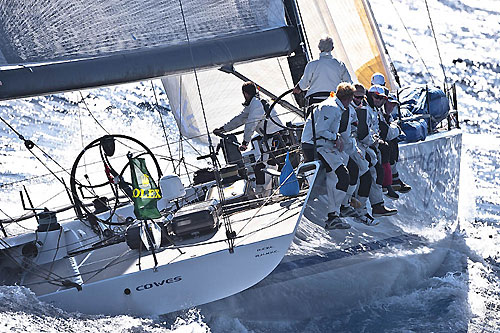 Andres Soriano's Mills 68 Alegre, during the 31st Rolex Middle Sea Race. Photo copyright Rolex and Kurt Arrigo.