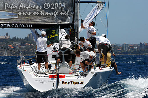 Chris Way’s Easy Tiger II, during the Rolex Trophy One Design Series 2009. Photo copyright Peter Andrews, Outimage Australia.