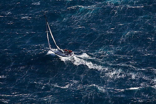Chris Bull's Cookson 50 Jazz, off the New South Wales south coast during the Rolex Sydney Hobart Yacht Race 2010. Photo copyright Rolex and Carlo Borlenghi.