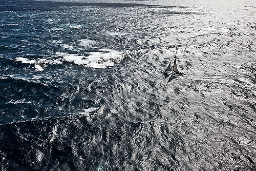 Alan Brierty's Reichel Pugh 62 Limit, off the New South Wales south coast, during the Rolex Sydney Hobart Yacht Race 2010. Photo copyright Rolex and Carlo Borlenghi.