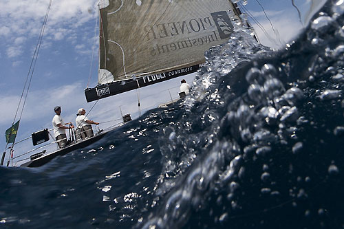 Danilo Salsi’s Swan 90, DSK Pioneer Investments, during the Rolex Capri Sailing Week and Rolex Volcano Race, Capri, Italy. Photo copyright Rolex and Carlo Borlenghi.