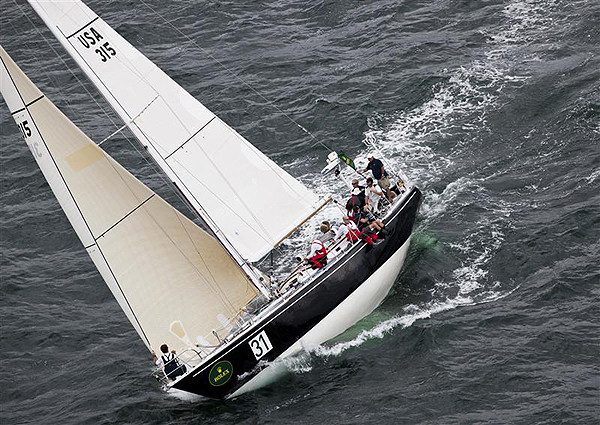 Rives Potts' 1969 classic McCurdy & Rhodes design Carina (USA), during the 2011 Rolex Sydney Hobart. Photo copyright Daniel Forster, Rolex.