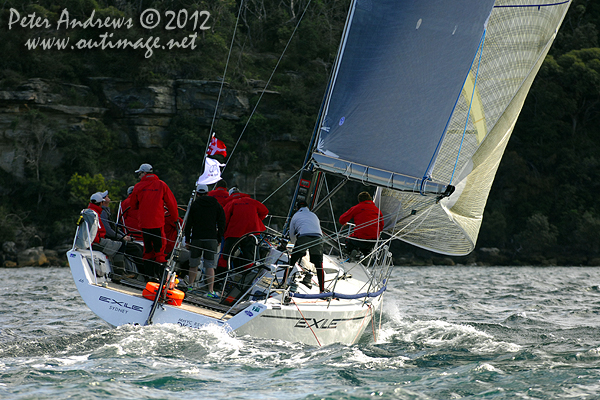 Rob Reynolds' DK46 Exile, ahead of the start of the Audi Sydney Gold Coast 2012. Photo copyright Peter Andrews, Outimage Australia.