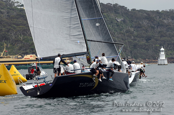 Lang Walker's Farr 40 Kokomo, during the CYCA Trophy One Design Series 2012. Photo copyright Peter Andrews, Outimage Australia 2012.