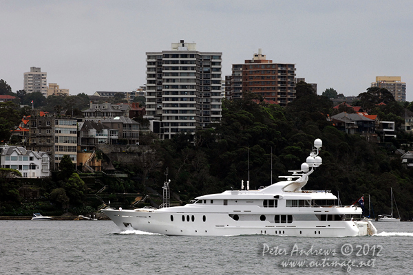 Traffic on Sydney Harbour during the CYCA Trophy One Design Series 2012. Photo copyright Peter Andrews, Outimage Australia 2012.