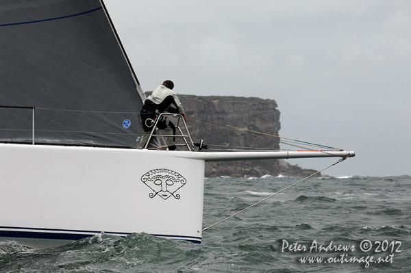 Loki on Sydney Harbour for the Big Boat Challenge 2012. Photo copyright Peter Andrews, Outimage Australia 2012.