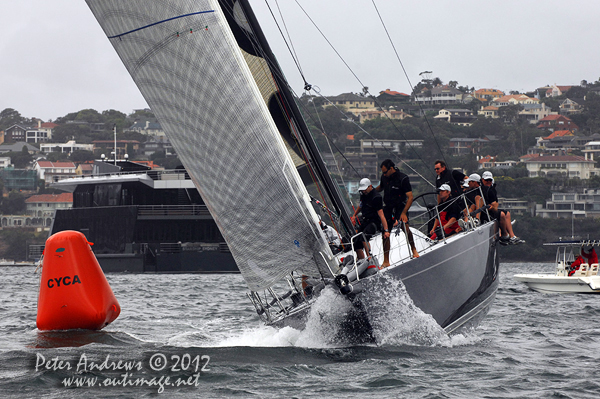 Quest on Sydney Harbour for the Big Boat Challenge 2012. Photo copyright Peter Andrews, Outimage Australia 2012.