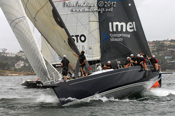 Quest on Sydney Harbour for the Big Boat Challenge 2012. Photo copyright Peter Andrews, Outimage Australia 2012.