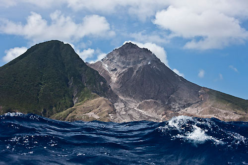 Montessart's active volcano, RORC Caribbean 600. Photo copyright Carlo Borlenghi