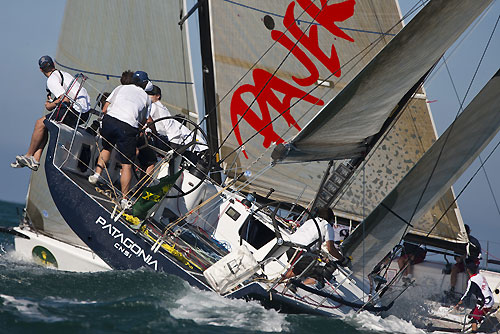 Norberto Alvarez Vitale's S40 Patagonia, during the Rolex Ilhabela Sailing Week 2010. Photo copyright Rolex and Carlo Borlenghi.