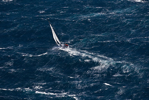Chris Bull's Cookson 50 Jazz, off the New South Wales south coast during the Rolex Sydney Hobart Yacht Race 2010. Photo copyright Carlo Borlenghi, Rolex.