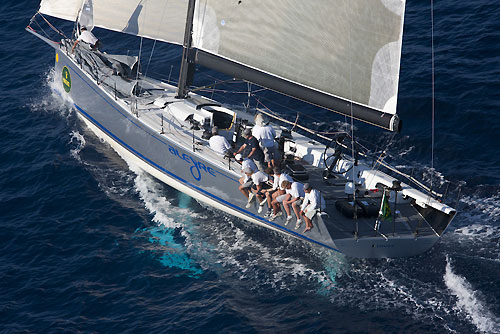 Andres Soriano’s Mills 68 Alegre, during the Giraglia Rolex Cup 2011, Saint-Tropez, France, June 18-25. Photo copyright Rolex and Carlo Borlenghi.