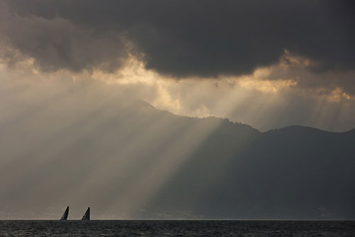 Training Day, during the Rolex Ilhabela Sailing Week 2011. Photo copyright Rolex and Carlo Borlenghi.