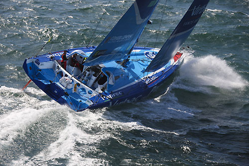 Paprec, 14/08/2011, during the Rolex Fastnet Race 2011, Cowes - Plymouth, UK. Photo copyright Rolex and Carlo Borlenghi.