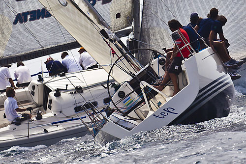 Day 4, Scarlino, Steiner X-Yachts Mediterranean Cup 2011. Photo copyright Gudio Trombetta for Studio Borlenghi.