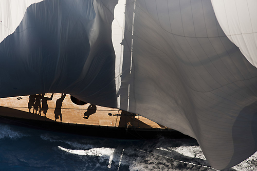 Eric Bijlsma's Supermaxi Firefly, during the Maxi Yacht Rolex Cup 2011, Porto Cervo, Italy. Photo copyright Carlo Borlenghi for Rolex.