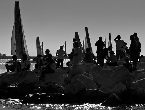 Trapani, 16-09-2011. Extreme Sailing Series 2011 - Act 6 Trapani. Race Day 3 spectators. Photo copyright Stefano Gattini for Studio Borlenghi.