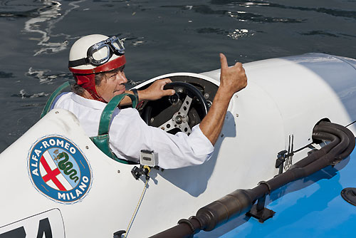 Monaco, 16/09/11, Monaco Classic Week 2011. A racing hydroplane. Photo copyright Carlo Borlenghi.