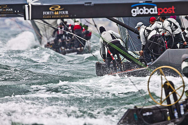 Day 3 of the RC44 Cascais Cup 2012, Portugal. Photo copyright Guido Trombetta for Studio Borlenghi.
