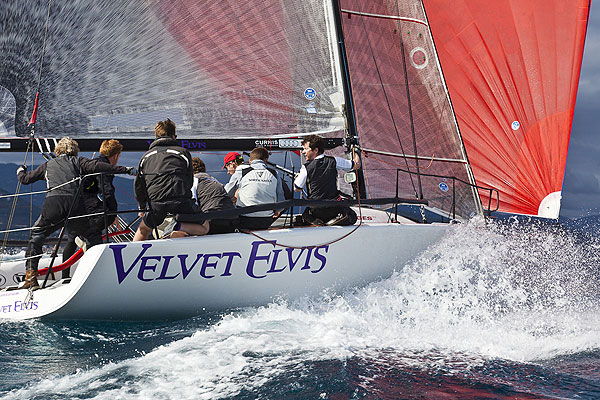 Loano, 12/04/12. Velvet Elvis, during the Audi Sailing Series Melges 32 Practice Race. Photo copyright Stefano Gattini for Studio Borlenghi and BPSE.